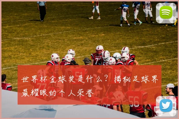 世界杯金球奖是什么?揭秘足球界最耀眼的个人荣誉