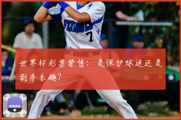 世界杯彩票禁售:是保护球迷还是剥夺乐趣?